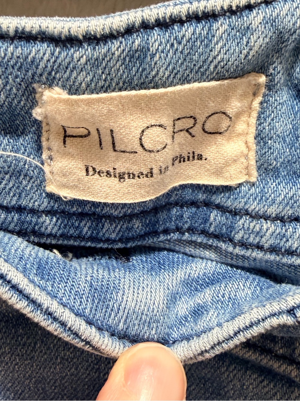 Pilcro Anthropologie High Rise Trending Sailor Style Wide Leg Crop Jeans 26 - Picture 7 of 9